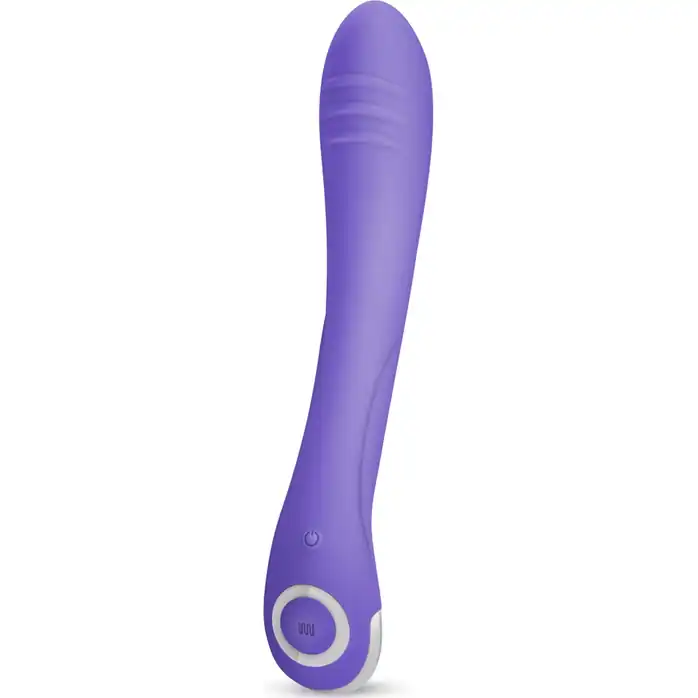Фиолетовый вибратор для G-стимуляции Lici G-Spot Vibrator - 22,5 см - Good Vibes Only