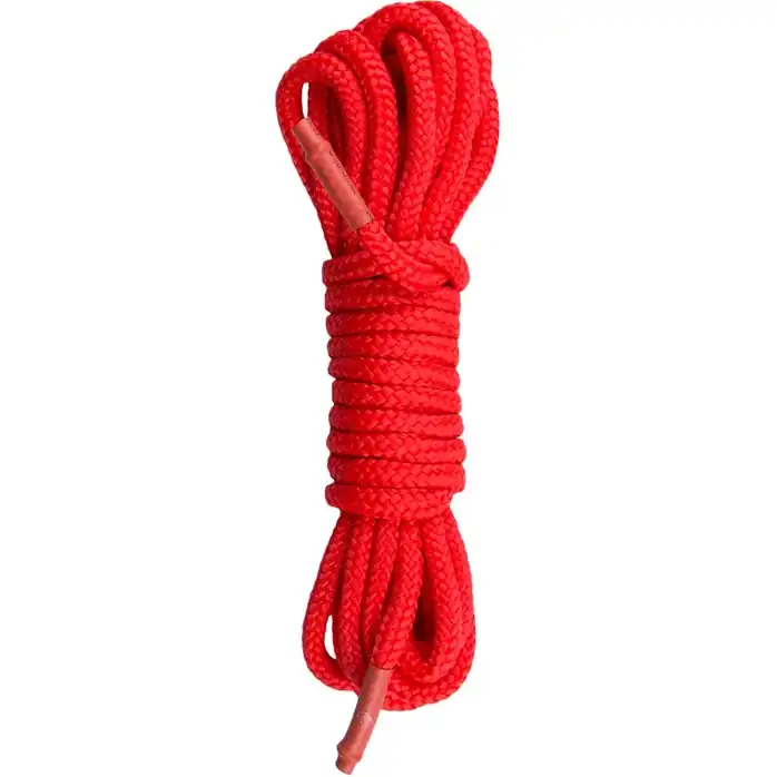Красная веревка для бондажа Easytoys Bondage Rope - 10 м - Fetish Collection