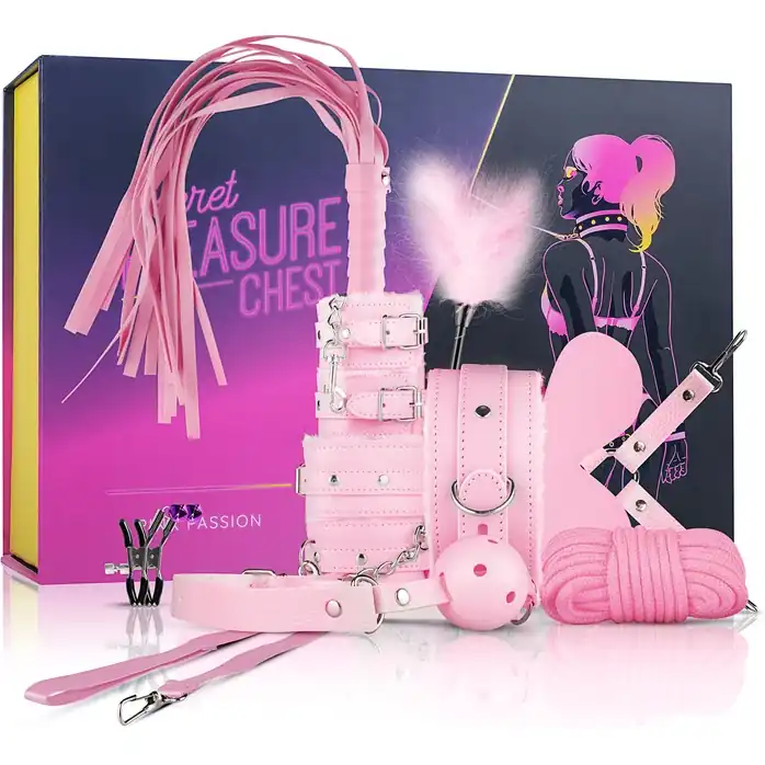 Розовый эротический набор Pink Pleasure