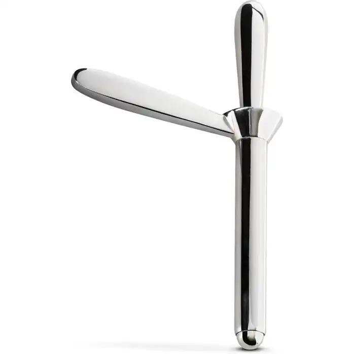 Серебристый анальный расширитель Sinner Kelly Anal Scope - Sinner Gear Unbendable