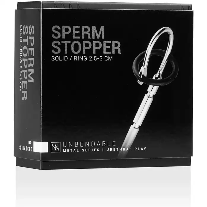 Серебристый уретральный стимулятор Sinner Prince - 11,5 см - Sinner Gear Unbendable. Фотография 3.