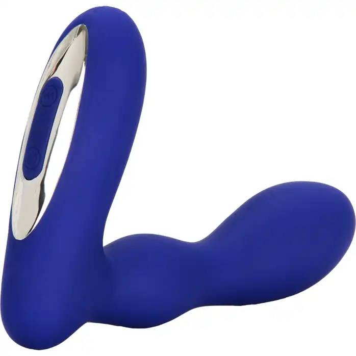 Синий анальный вибратор Eclipse Pleasure Probe - 13,25 см - Eclipse. Фотография 2.