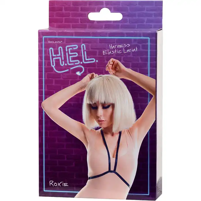 Черная портупея H.E.L. Roxie - H.E.L.. Фотография 4.