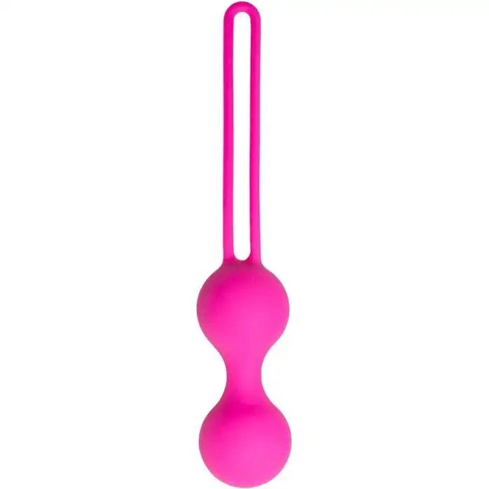Розовые вагинальный шарики Kegel Balls - Geisha Collection