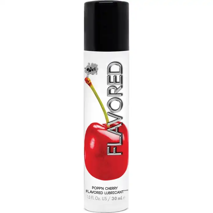 Лубрикант Wet Flavored Popp N Cherry с ароматом вишни - 30 мл - Wet Flavored