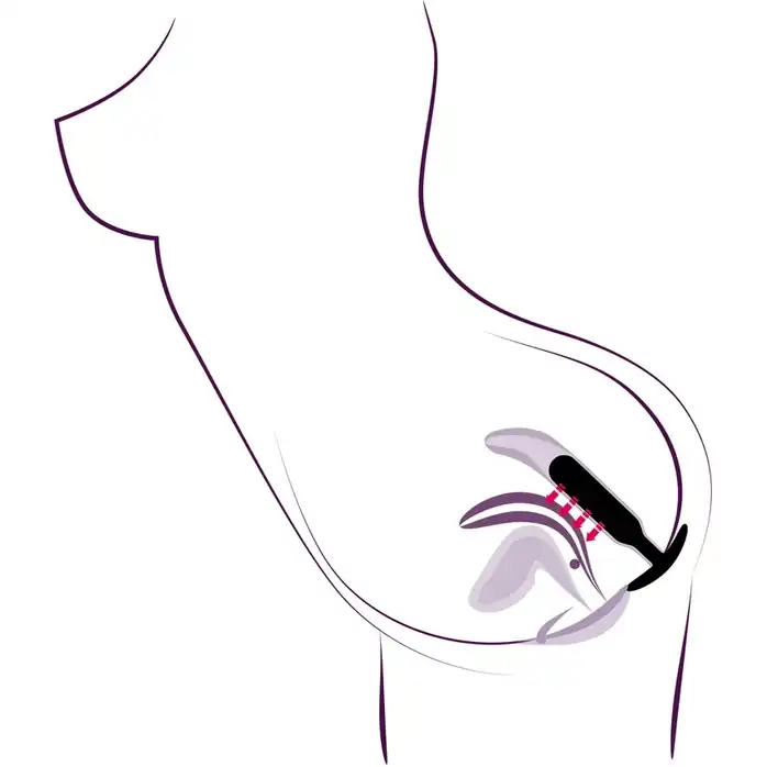 Черная утяжеленная анальная пробка Anal Trainer Small - 16 см - You2Toys. Фотография 7.
