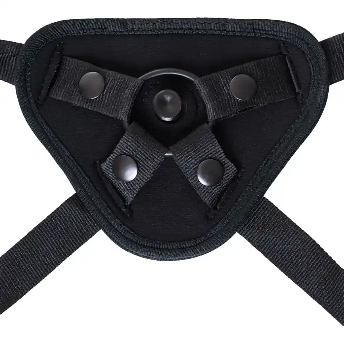Черные трусики для страпона Master - RealStick Strap-On. Фотография 7.
