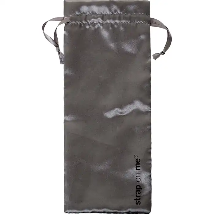 Телесный безремневой страпон Silicone Bendable Strap-On - size M. Фотография 6.