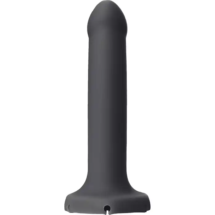 Черный фаллос с имитацией эякуляции Silicon Cum Dildo L - 19,6 см. Фотография 7.