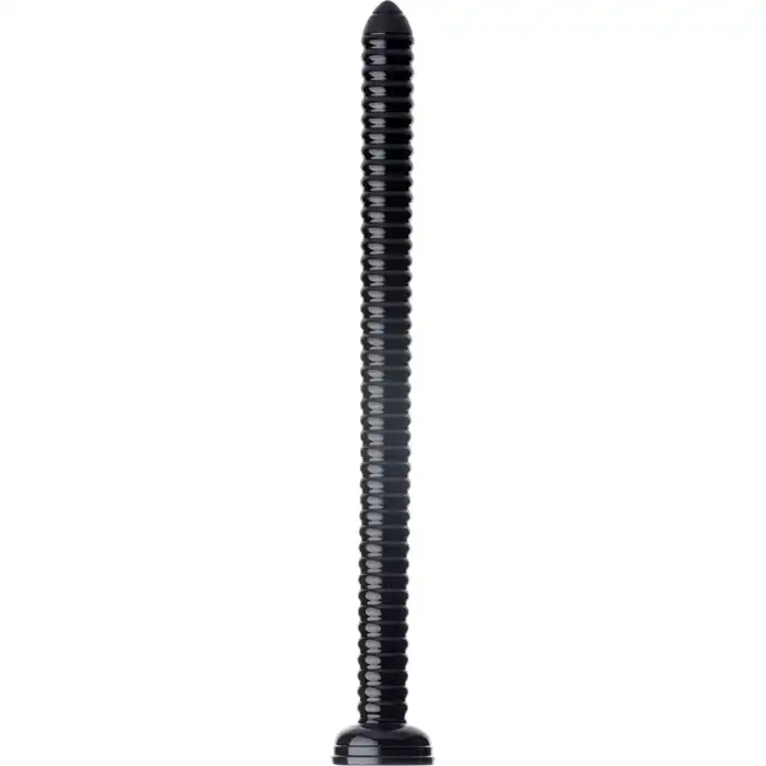 Длинный анальный стимулятор Hosed Ribbed Anal Dildo - 50,8 см - Hosed. Фотография 2.