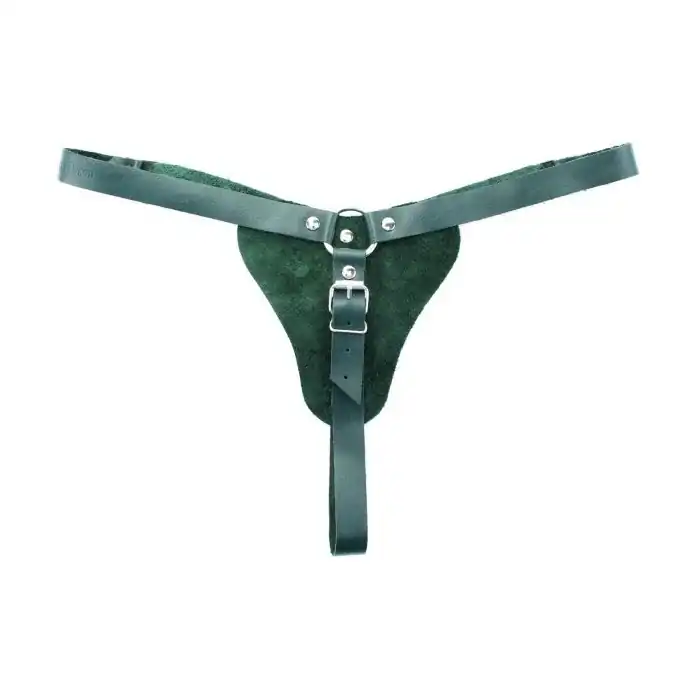 Изумрудные трусики с кольцом для насадок Emerald Panties - Lady s Arsenal. Фотография 2.