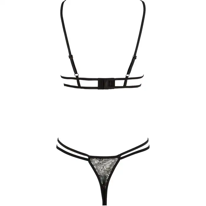 Кружевное боди на тонких бретелях - Cottelli Collection. Фотография 6.