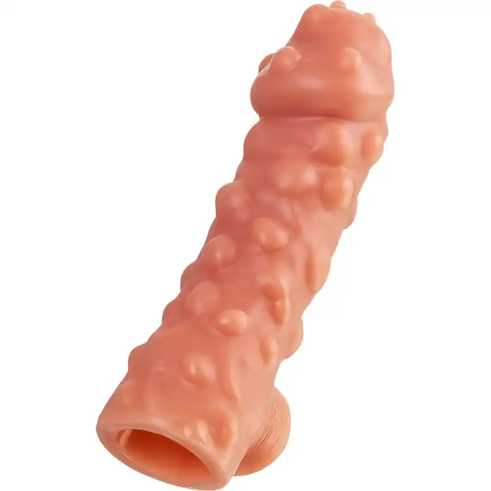 Насадка на фаллос с крупными бугорками Cock Sleeve 003 Size L - 17,6 см