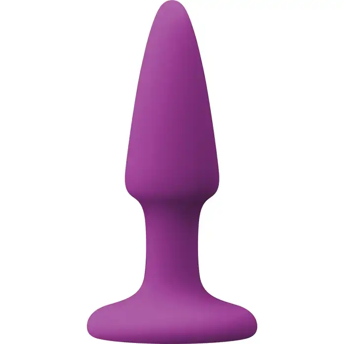 Фиолетовая анальная мини-пробка Mini Plug - 9 см - Colours