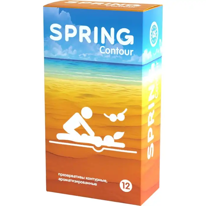 Контурные презервативы SPRING CONTOUR - 12 шт