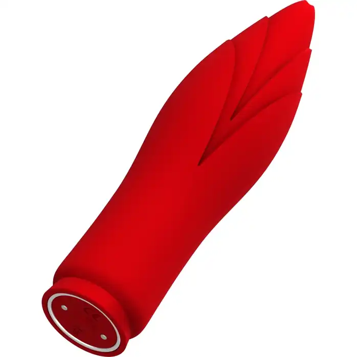 Красный клиторальный стимулятор Sirona - 10 см - Red Revolution. Фотография 6.