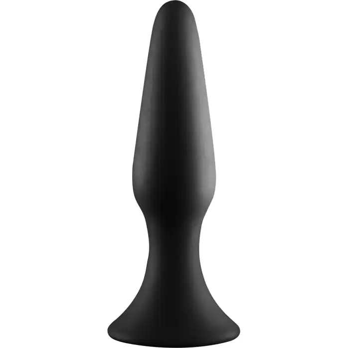 Черная анальная пробка METAL BALL BUTT PLUG - 15 см - MenzStuff