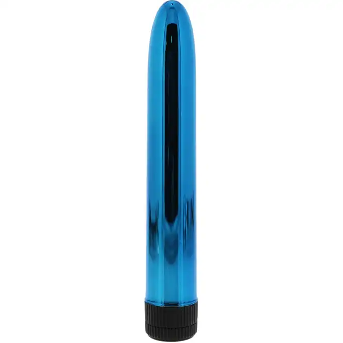Голубой вибратор KRYPTON STIX 6 MASSAGER - 15,2 см - Krypton Stix