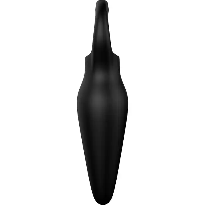 Черная анальная вибровтулка TAPERED PLUG - 10 см - Cheeky Love. Фотография 5.