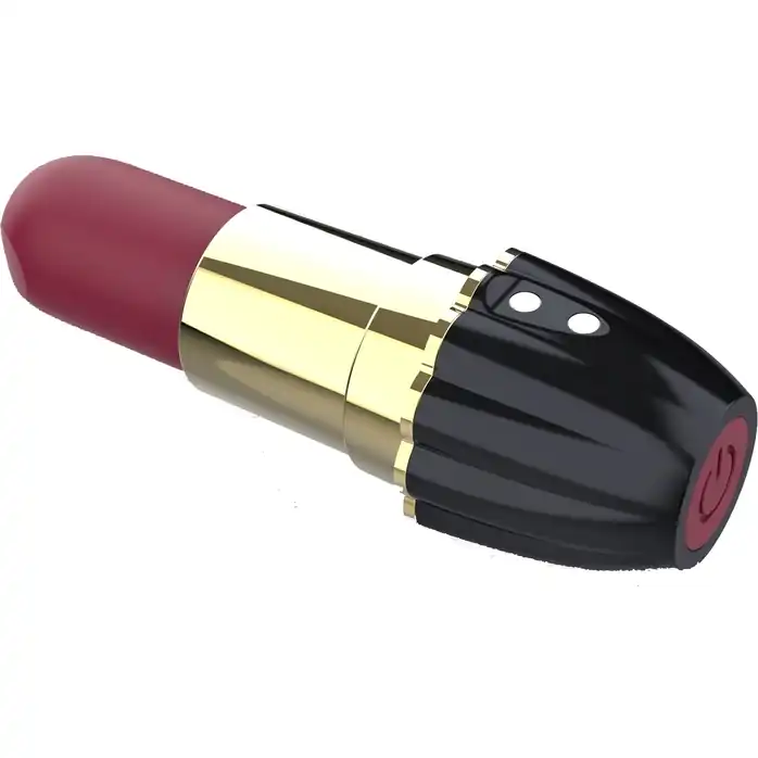 Клиторальный стимулятор-помада LIPSTICK - 9,3 см - Vibes of Love. Фотография 3.