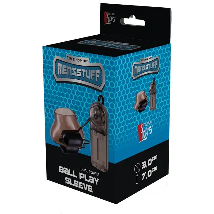 Стимулирующая насадка для мошонки DUAL POWER BALL PLAY SLEEVE - MenzStuff. Фотография 2.