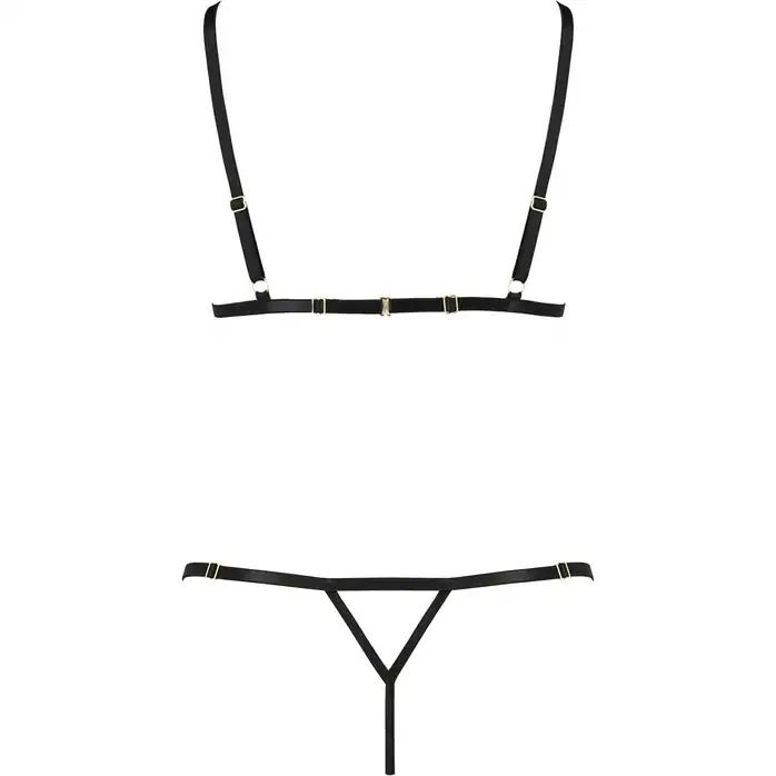 Эффектный комплект нижнего белья Solon с контактными трусиками - Devil Collection. Фотография 4.