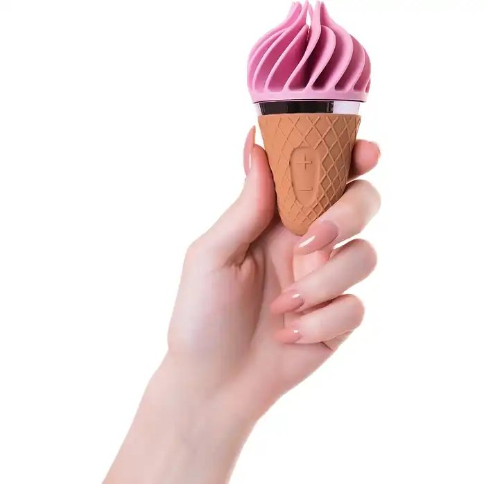 Вибратор-спиннер с розовыми лепестками Satisfyer Sweet Treat. Фотография 4.