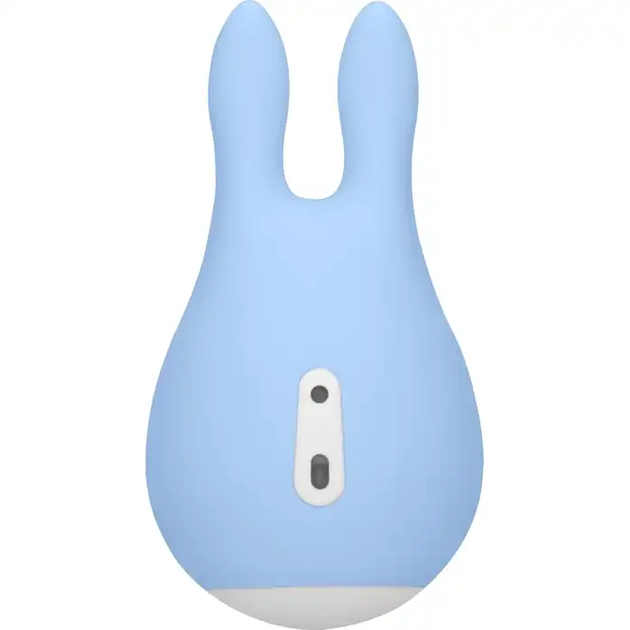 Голубой клиторальный стимулятор Sugar Bunny - 9,5 см - Loveline