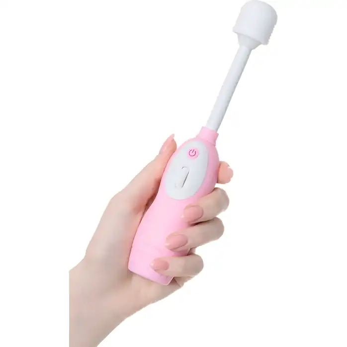 Розовый вибромассажёр LaFree DENMA. Фотография 6.