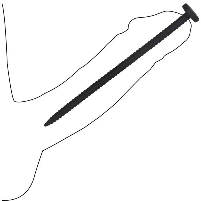 Набор из 3 черных стимуляторов уретры Silicone Screw Plug Set - Ouch!. Фотография 4.