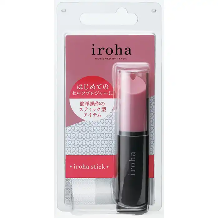 Вибратор в форме розовой помады IROHA Stick - IROHA Vibrators. Фотография 6.