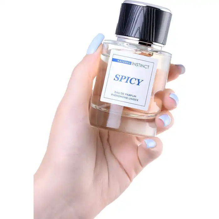Парфюмерная вода унисекс с феромонами Spicy - 50 мл - Духи и спреи с феромонами Natural Instinct. Фотография 4.