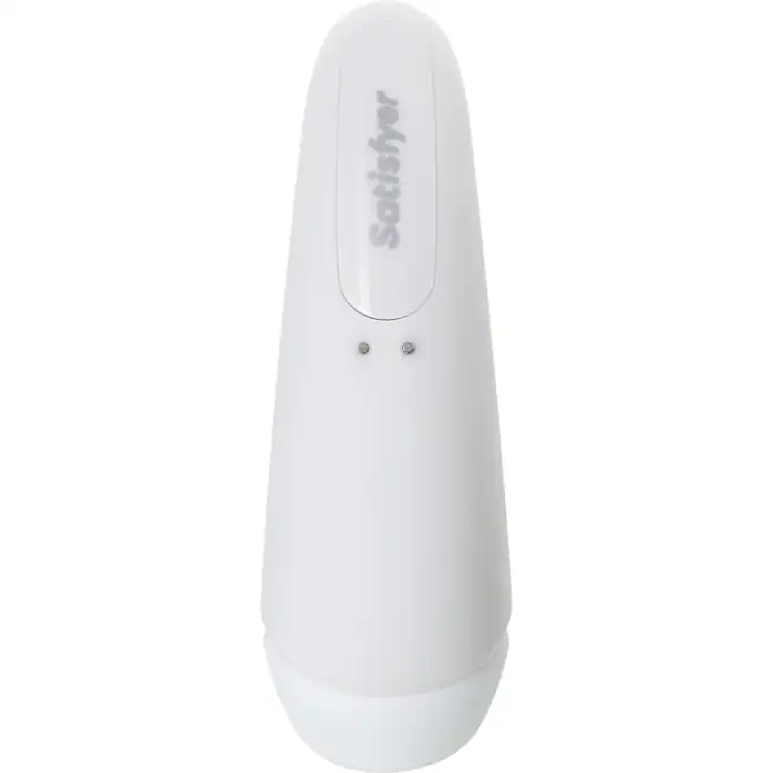 Белый вакуум-волновой стимулятор Satisfyer Curvy 1. Фотография 4.