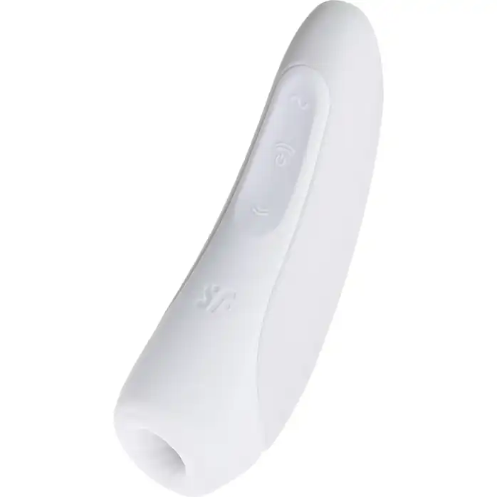 Белый вакуум-волновой стимулятор Satisfyer Curvy 1