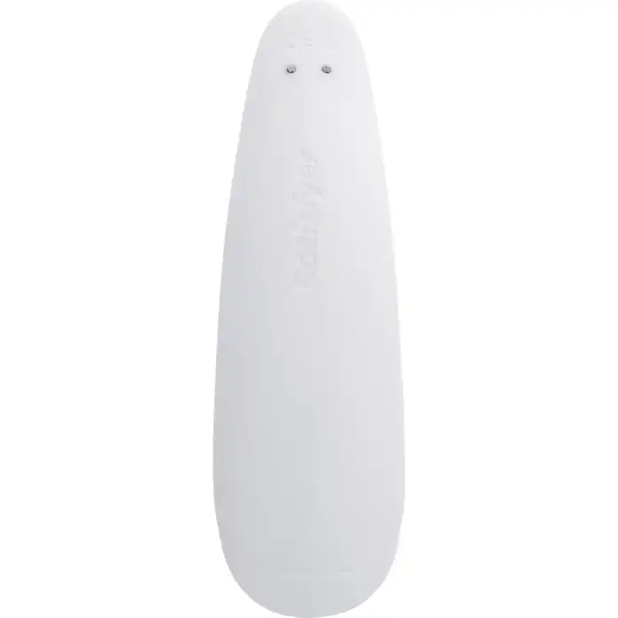 Белый вакуум-волновой стимулятор Satisfyer Curvy 2. Фотография 4.