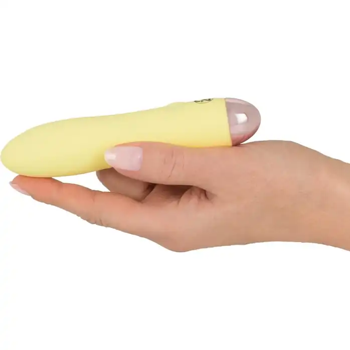 Желтый мини-вибратор Cuties Mini - 13,2 см - You2Toys. Фотография 2.