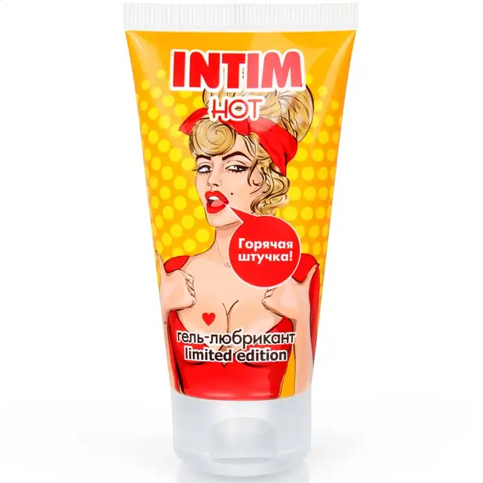 Возбуждающий гель-лубрикант Intim Hot Limited Edition - 50 гр - Серия Intim in the city
