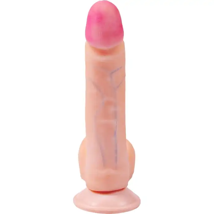 Телесный фаллоимитатор на присоске BEST COCK 6 - 19 см - BEST COCK. Фотография 3.