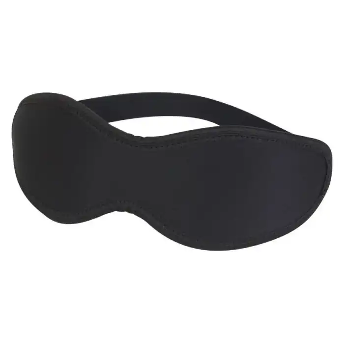 Неопреновая черная маска на глаза - BDSM accessories