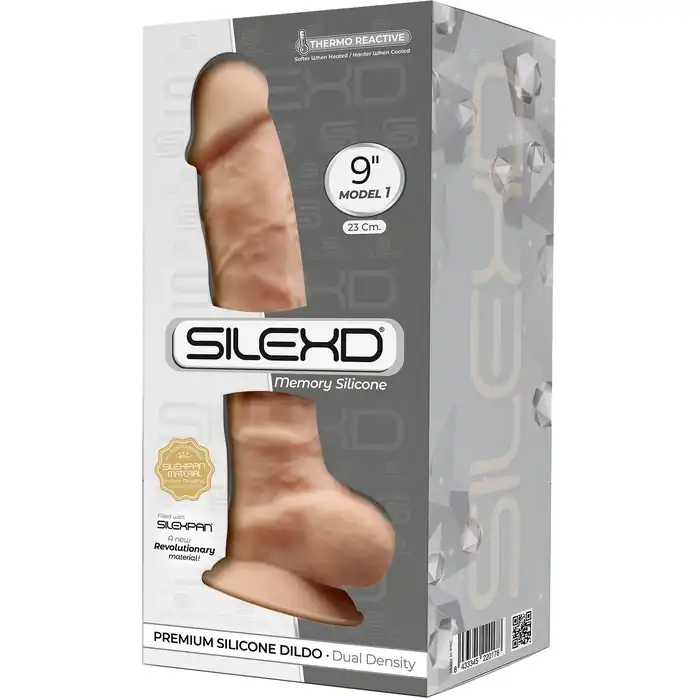 Телесный фаллоимитатор SILEXD Model 1 9’’ - 23 см - SILEXD. Фотография 2.