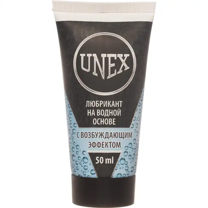 Лубрикант на водной основе с возбуждающим эффектом UNEX - 50 мл