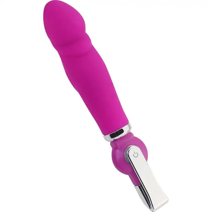 Розовый вибратор ALICE 20-Function Penis Vibe - 17,5 см. Фотография 4.
