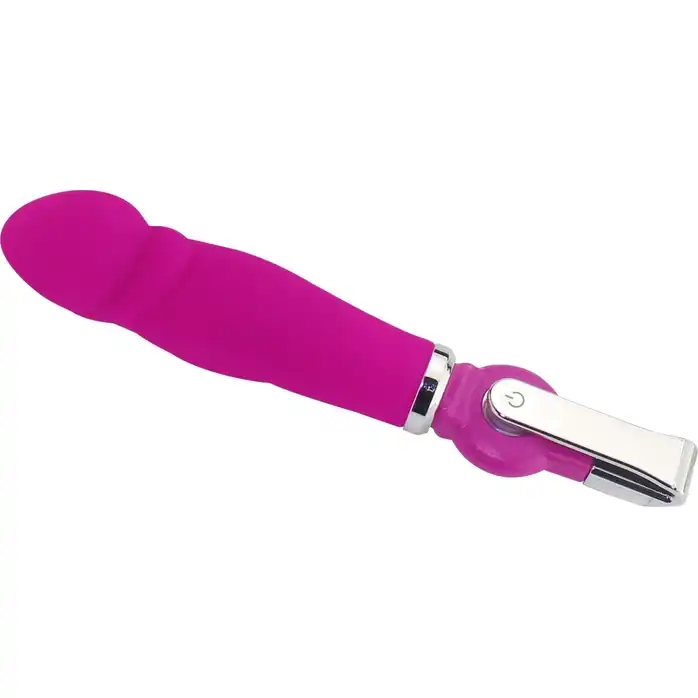 Розовый вибратор ALICE 20-Function Penis Vibe - 17,5 см. Фотография 5.