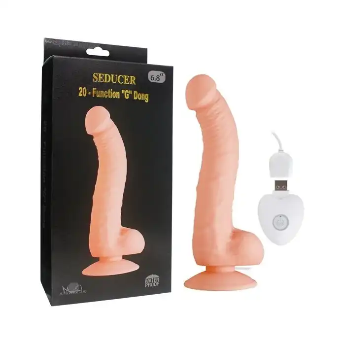 Телесный вибратор SEDUCER 20 Function G Dong - 20 см. Фотография 3.