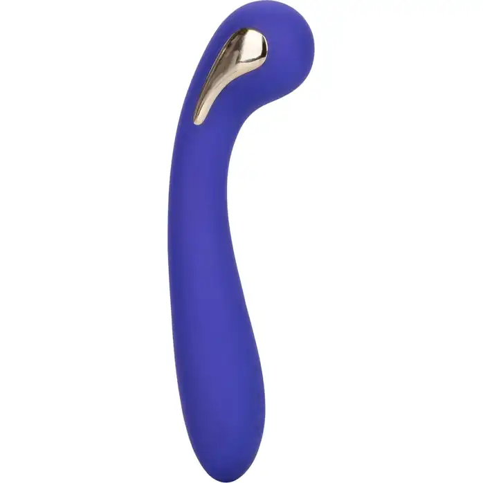 Фиолетовый вибромассажер с электростимуляцией Intimate Estim Petite G Wand - 19 см - Impulse