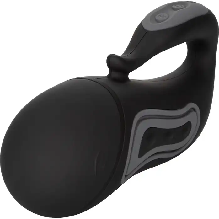 Перезаряжаемый вибромастурбатор с двумя сменными вставками Optimum Power Grip-N-Stroke - Optimum Power. Фотография 5.