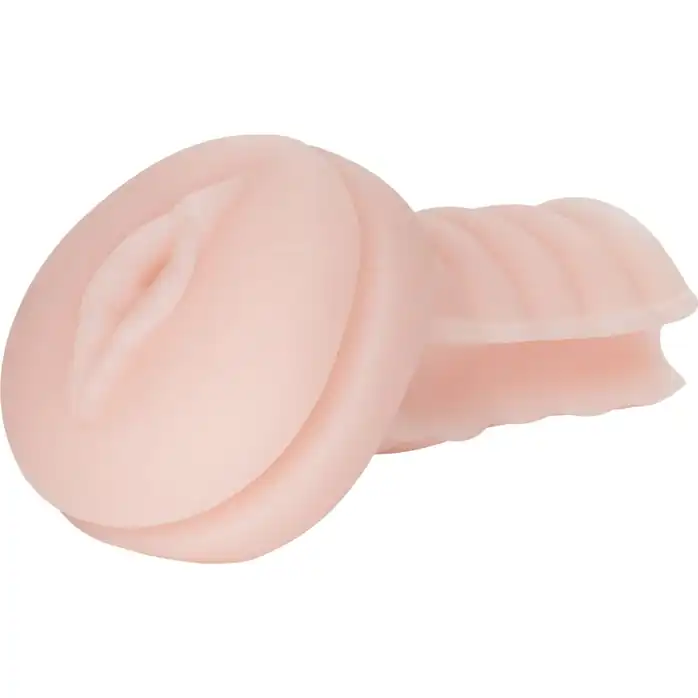 Перезаряжаемый вибромастурбатор с двумя сменными вставками Optimum Power Grip-N-Stroke - Optimum Power. Фотография 8.