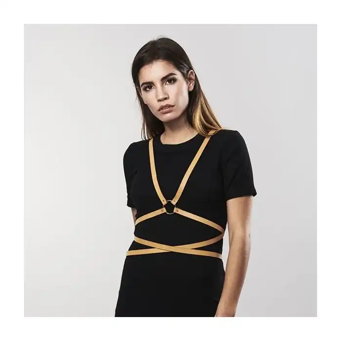 Коричневая портупея MAZE Multi-Way Body Harness