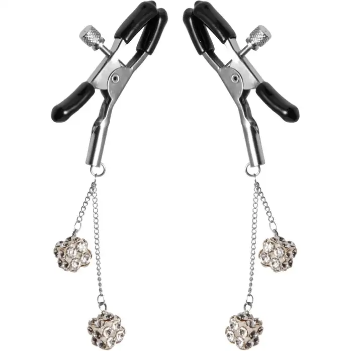 Зажимы на соски с подвесками Ornament Adjustable Nipple Clamps - Master Series