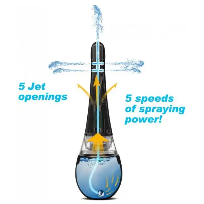 Автоматический анальный душ Electric Auto-Spray Enema Bulb - CleanStream. Фотография 3.